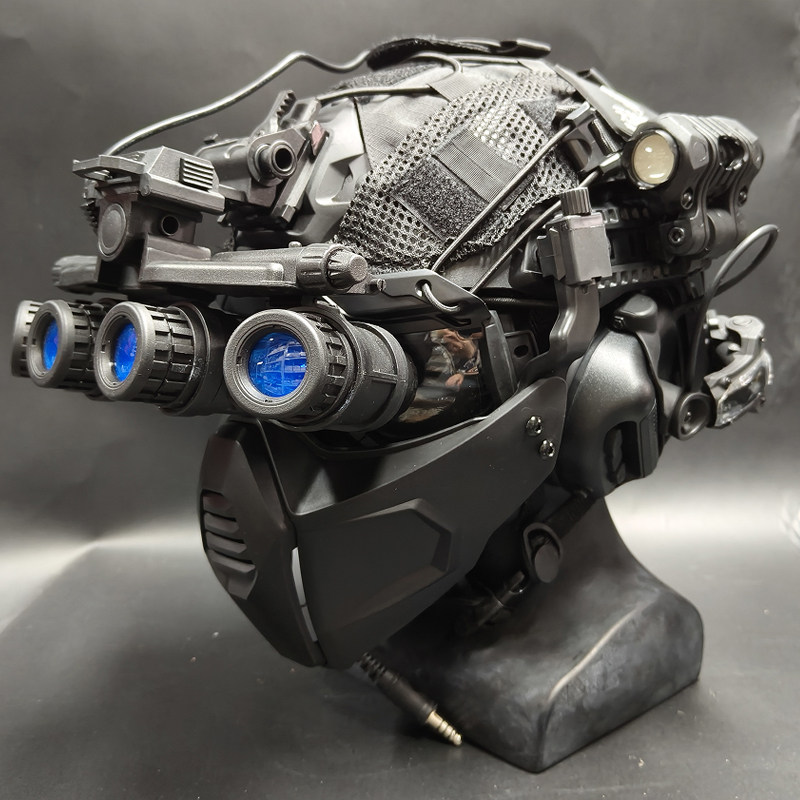 无贼fast战术头盔四目夜视仪大全套cod下场拍摄道具面具风镜cos模 - 图2