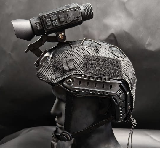 无贼WZJP红外线黑夜视仪单目孔战术头盔FAST头戴两用2倍光学变焦