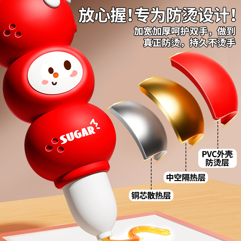 女孩子儿童玩具生日礼物3岁6小女童糖画笔可食用手工diy制作实用4,淘宝优惠券,粉丝福利购,淘宝优惠卷