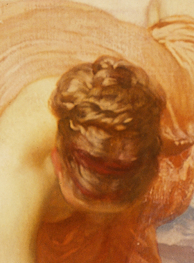 客厅卧室欧式风鹅卵石希腊人物画