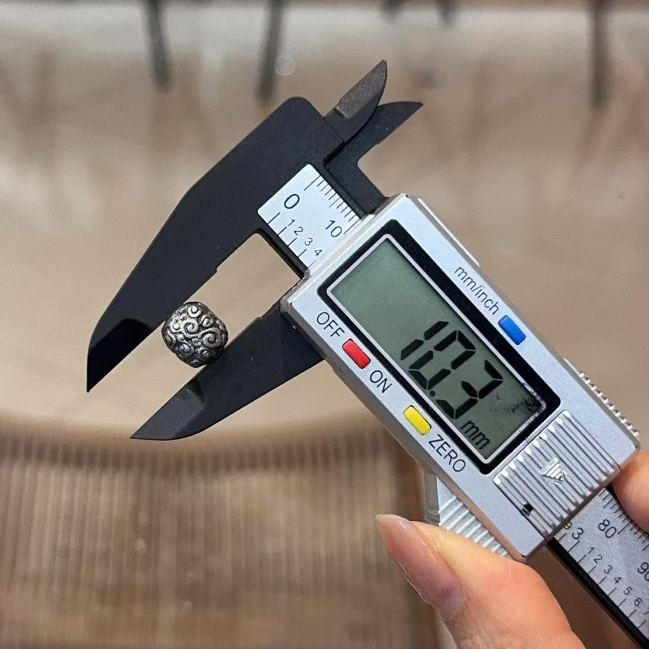 DIY精工三七老银回纹方块配件手工编绳文玩佛珠手串项链串珠配饰,淘宝优惠券,粉丝福利购,淘宝优惠卷