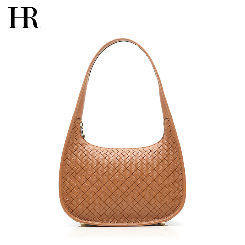 hr赫莲娜2020秋季新款休闲包编织包 hr女士包袋