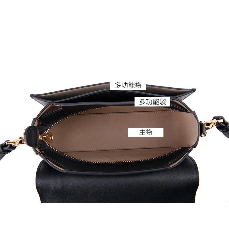 hr赫莲娜撞色2020新款斜挎单肩小包 hr女士包袋