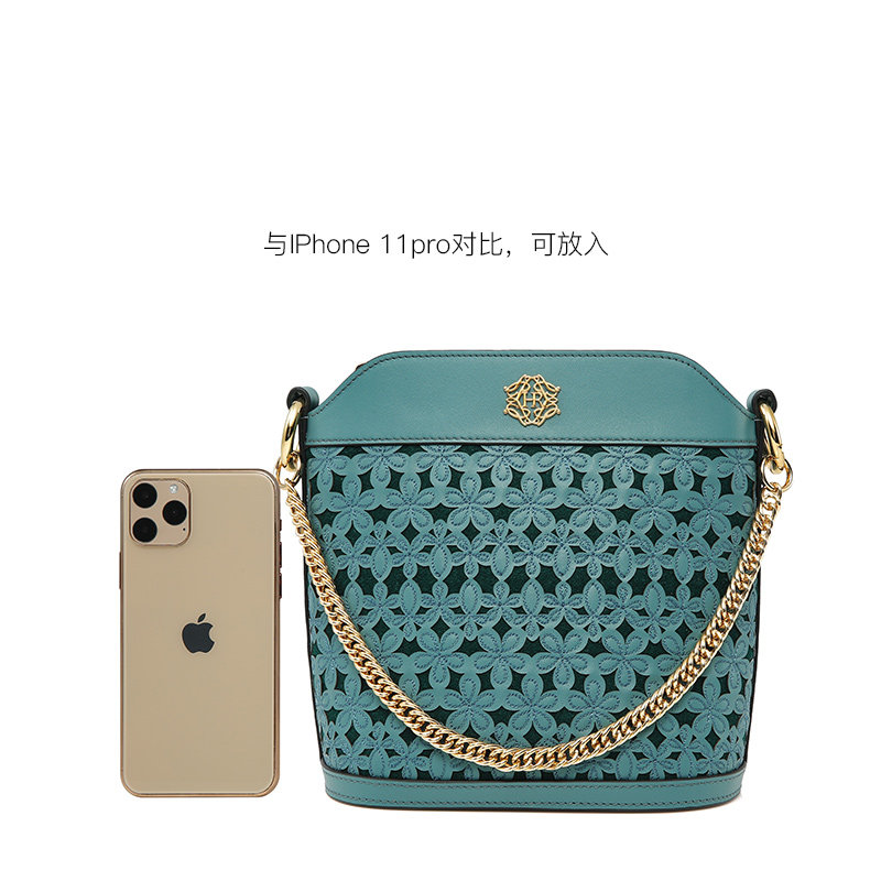 hr赫莲娜小2020秋冬新款斜挎托特包 hr女士包袋