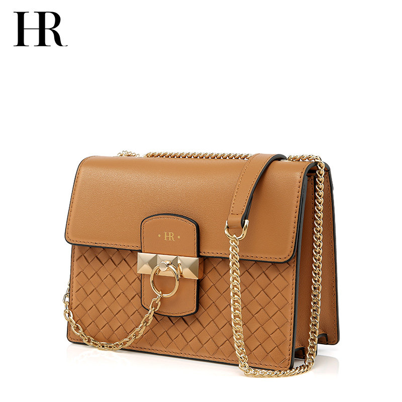 hr赫莲娜羊皮女2020新款链条小包 hr女士包袋