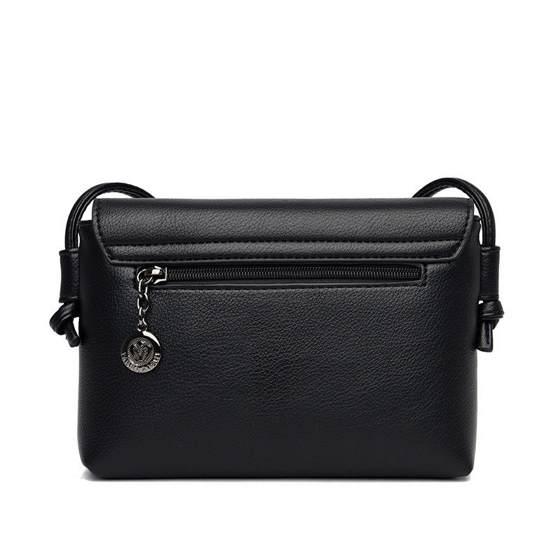 2020夏新款复古百搭简约软皮单肩包 伊酷女士包袋