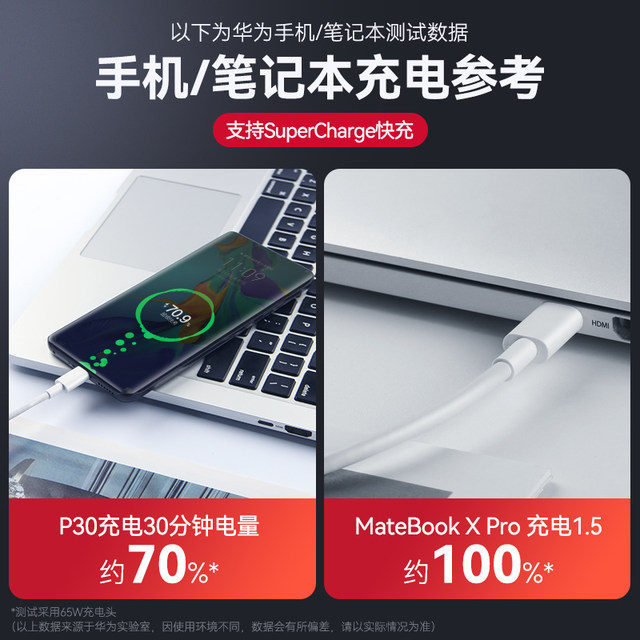 Huawei double-ended Typec data cable super fast charging