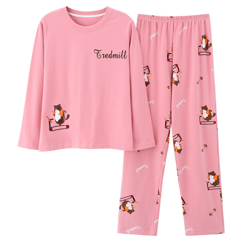 睡衣女士春秋款纯棉长袖全棉2025年新款潮秋冬季可外穿家居服套装,淘宝优惠券,粉丝福利购,淘宝优惠卷