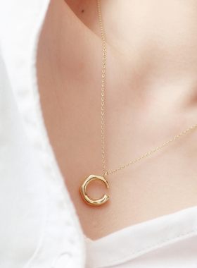 欧美s925纯银不规则女ins项链