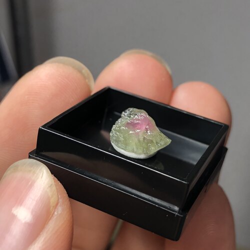 电气石西瓜碧玺天然矿物晶体标本猫矿石能量石晶科普教学毕业礼品 - 图2