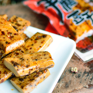 重庆特产乐棒棒手磨豆干1000g