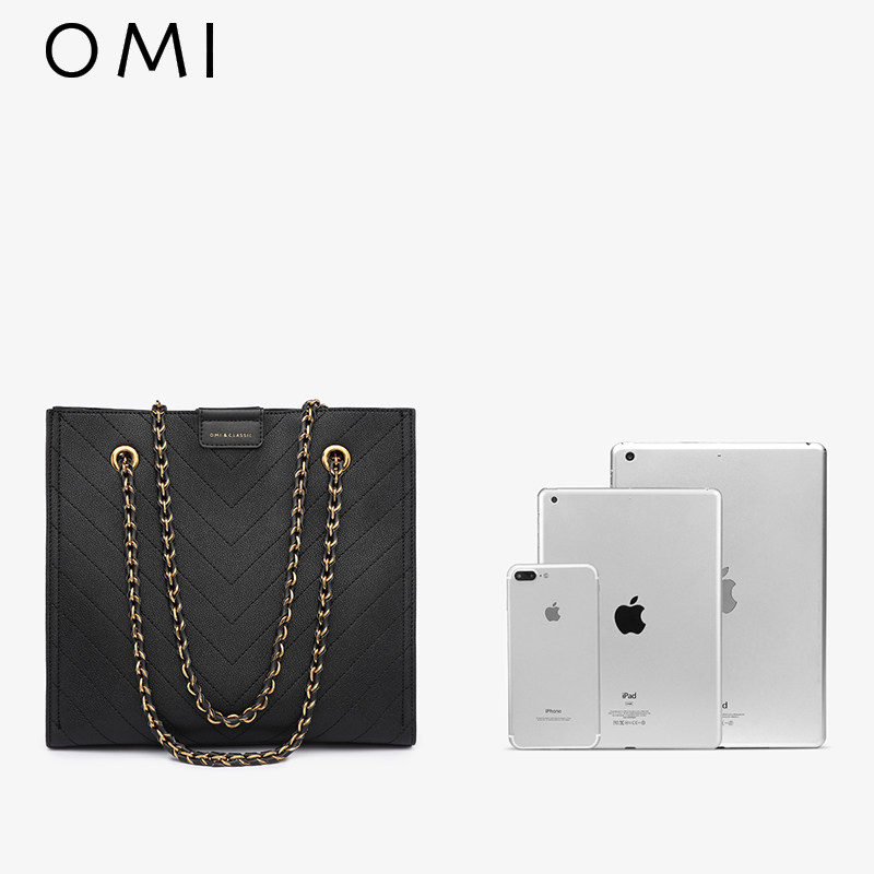 欧米2020新款潮简约链条网红单肩包 欧米女士包袋