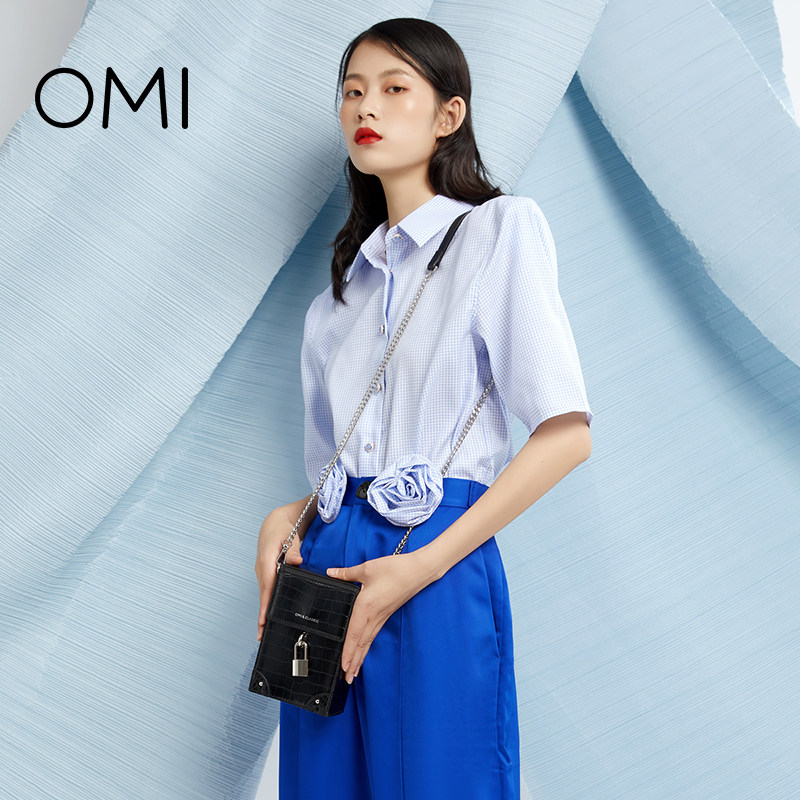 欧米2020秋单肩潮小方包韩版包女包 欧米女士包袋