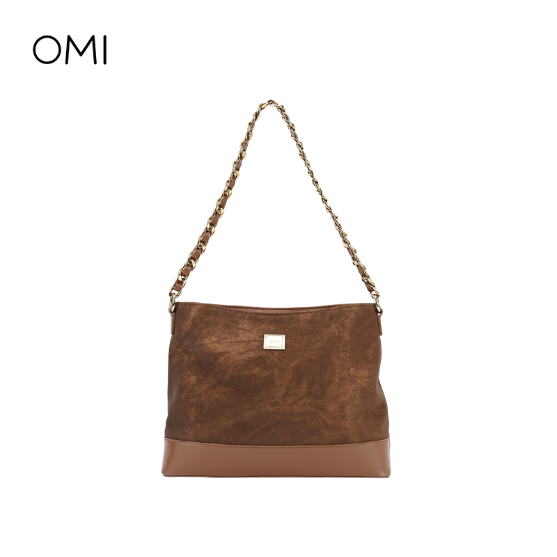 【新年新品】欧米omi链条包时尚休闲女包包复古磁吸单肩便携包