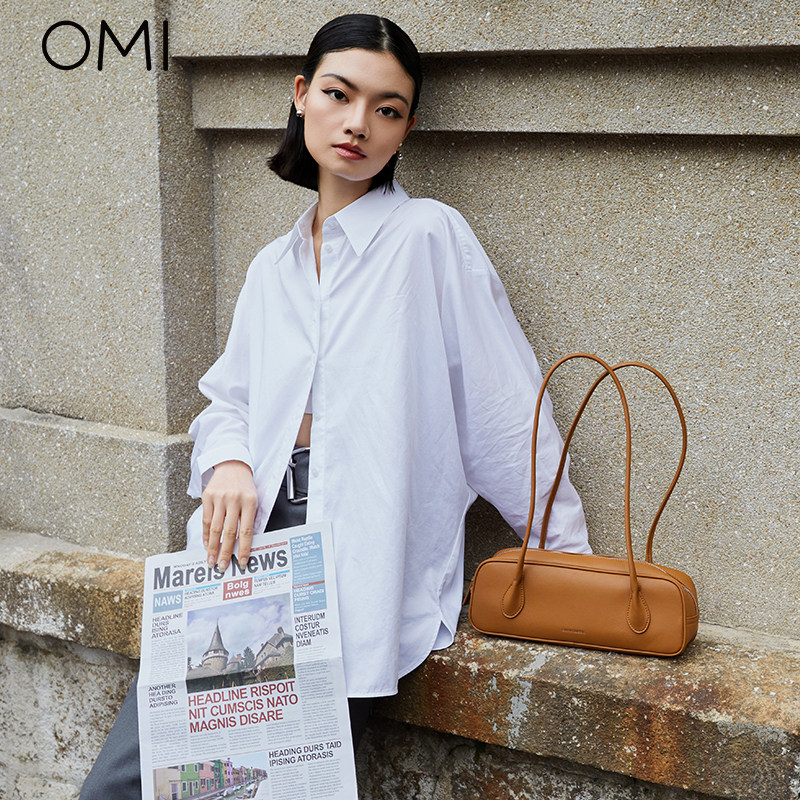 【畅销新品】欧米omi法棍包2025长柄休闲腋下包日常通勤女单肩包