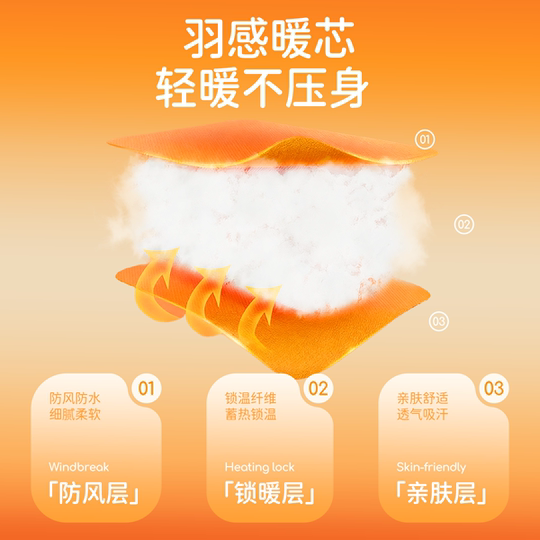 Jingqi children's cotton padded jacket for boys and girls down jacket