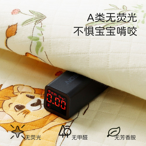 婧麒隔尿垫婴儿童防水可水洗纯棉透气大尺寸a类宝宝月经姨妈床单 - 图1