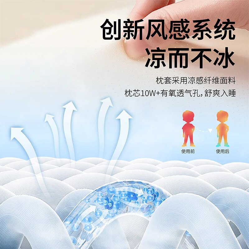 婧麒儿童枕宝宝1-2-3-6岁以上四季通用婴儿枕头幼儿园小学生专用,淘宝优惠券,粉丝福利购,淘宝优惠卷