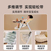 Jingqi baby foldable reclining dining table and chair