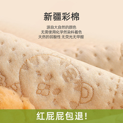 婧麒隔尿垫婴儿童防水可水洗透气彩棉大尺寸a类宝宝月经姨妈床单 - 图0