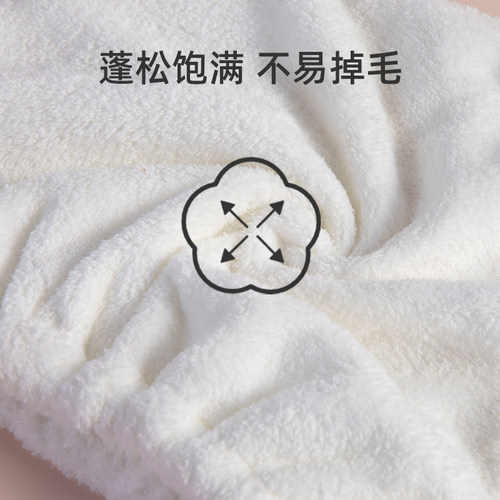 婧麒儿童干发帽超强吸水速干女童干发浴帽子擦头发毛巾宝宝洗头包 - 图1