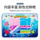 超大号儿童水画布神奇清水画画反复涂鸦魔方彩色水画毯宝宝玩具男