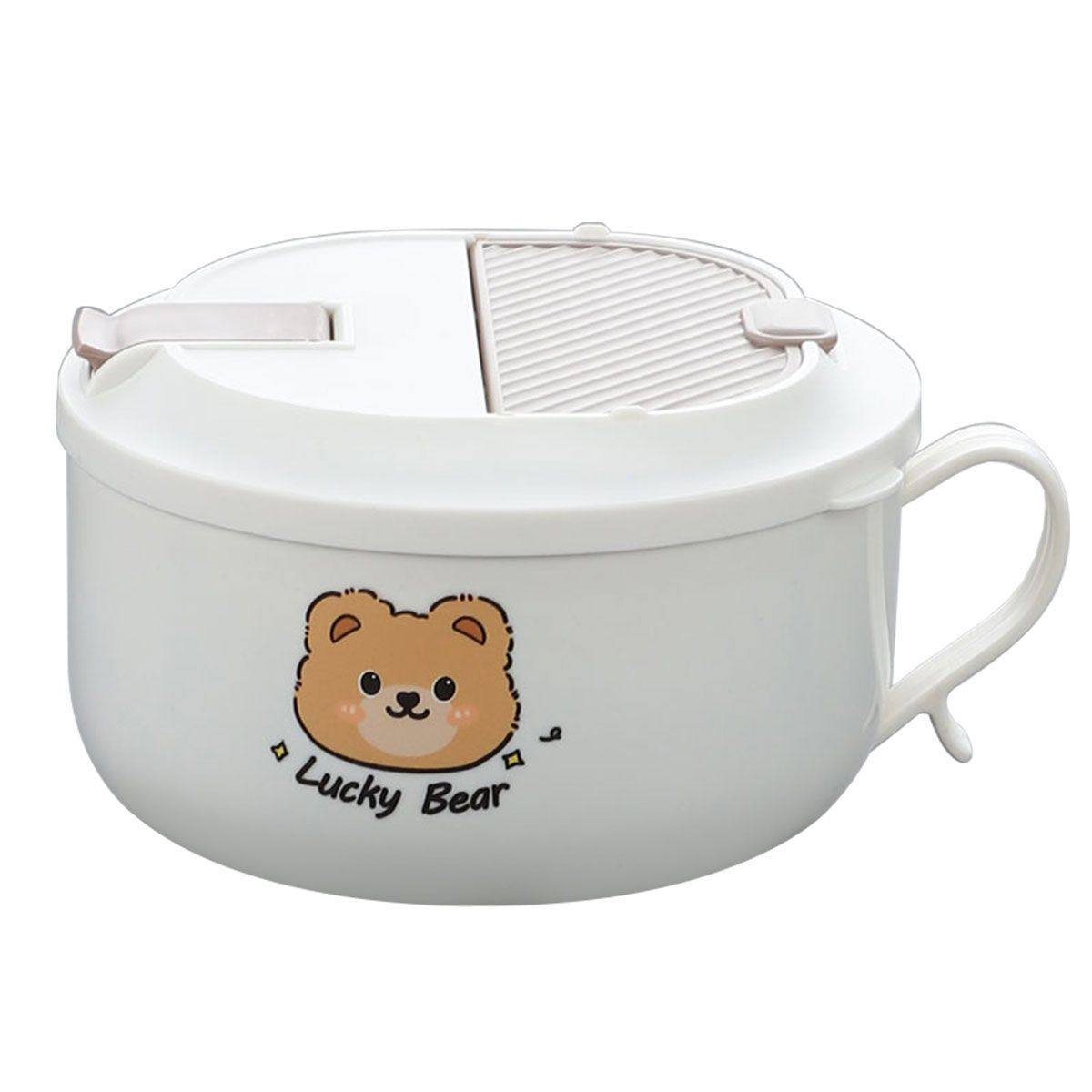 304不锈钢泡面碗有盖大容量可沥水方便面碗学生便携打饭碗筷套装,淘宝优惠券,粉丝福利购,淘宝优惠卷