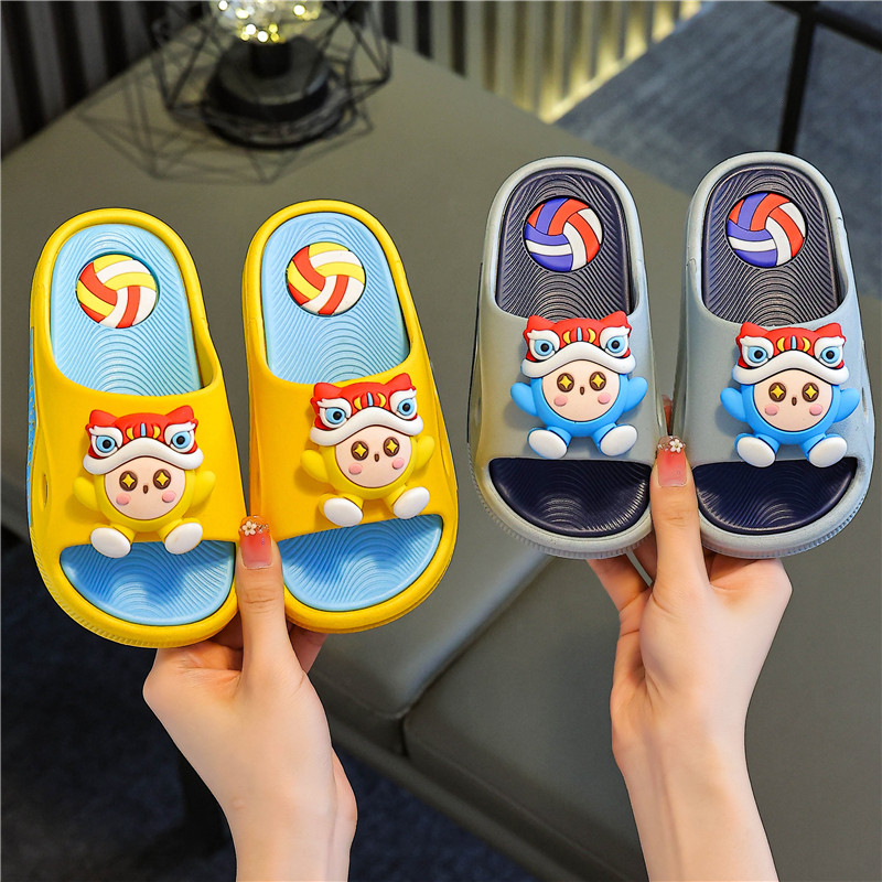 蛋仔派对儿童拖鞋男童夏季25新款男孩可爱卡通女童防滑厚底凉拖鞋,淘宝优惠券,粉丝福利购,淘宝优惠卷