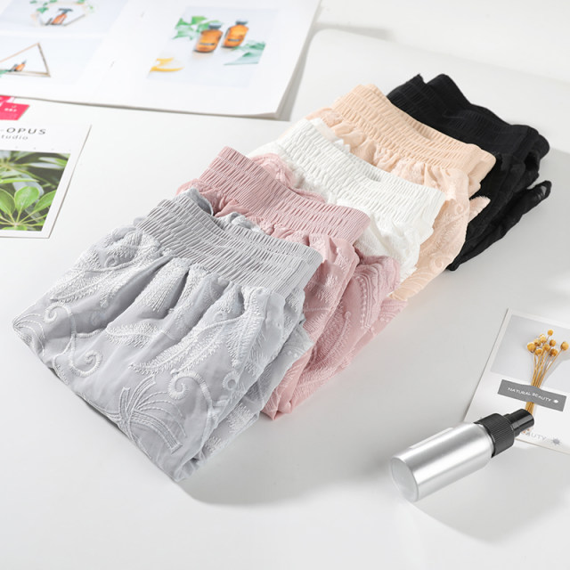ກະໂປງ lace ວ່າງ, leggings ທີ່ບໍ່ແມ່ນມ້ວນບາງໆທີ່ສາມາດນຸ່ງອອກນອກ
