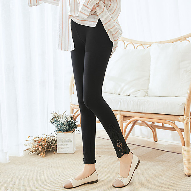ອິນເຕີເນັດສະເຫຼີມສະຫຼອງ leggings ພາກຮຽນ spring ແລະດູໃບໄມ້ລົ່ນຝ້າຍຂະຫນາດໃຫຍ່ຂະຫນາດດຽວກັນຕີນຂະຫນາດນ້ອຍ
