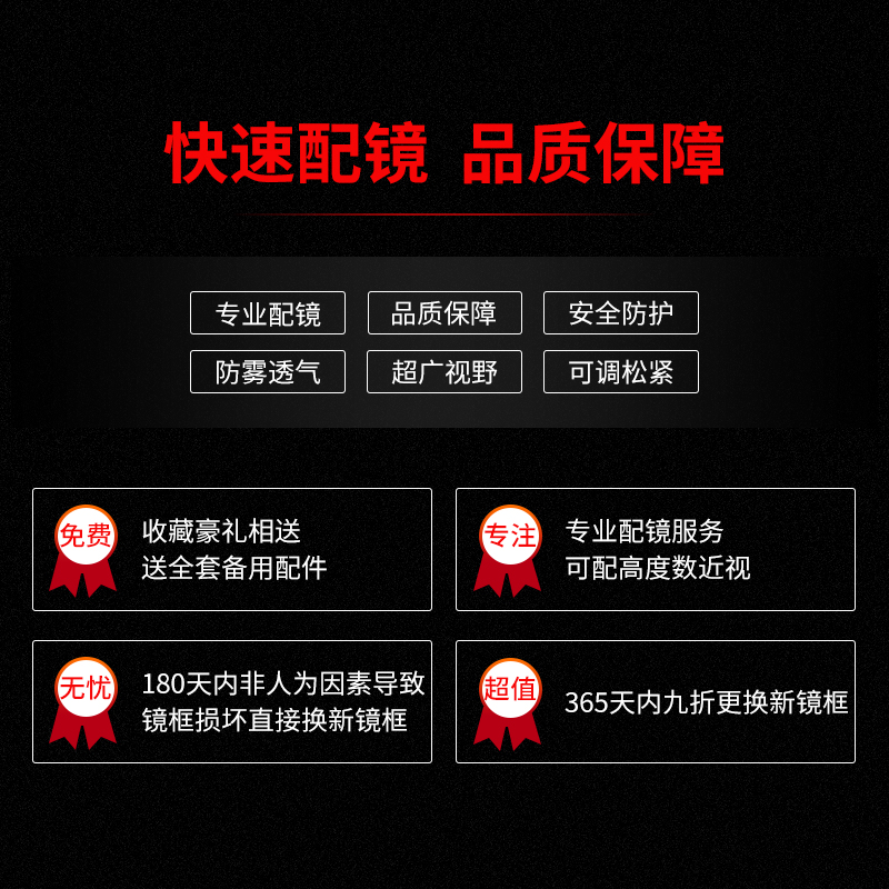 尚尔打篮球眼镜男运动眼镜足球专用防雾防撞护目镜可配近视眼睛框-图0