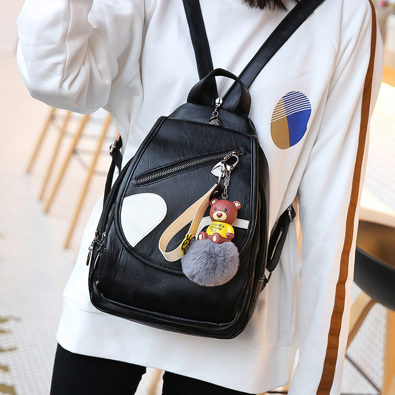 迷你韩版pu 2020新款胸包软皮双肩包 古阑迪莉双肩背包