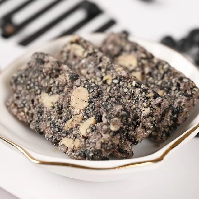 Yujinji five black sesame slices individual packets
