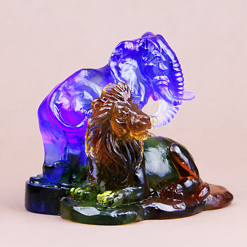 2026马年宋韶光吉祥物生肖属虎狮象守富琉璃摆件吊坠钥匙扣挂件,淘宝优惠券,粉丝福利购,淘宝优惠卷