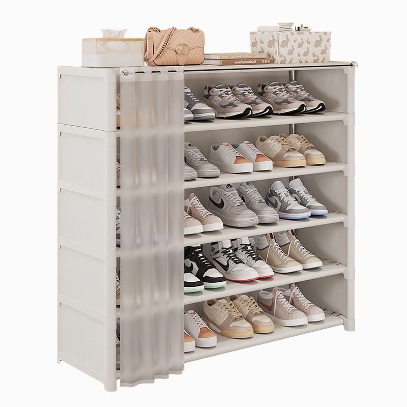 鞋架子多层防尘鞋柜宿舍出租房入户门口外走廊室内鞋子收纳置物架,淘宝优惠券,粉丝福利购,淘宝优惠卷