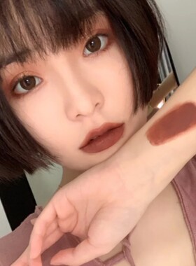 泰国4U2唇釉06Banana choco香蕉巧克力吃土哑光唇泥平价泰妆正品
