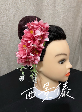 西景傣手工制作西双版纳傣族头花