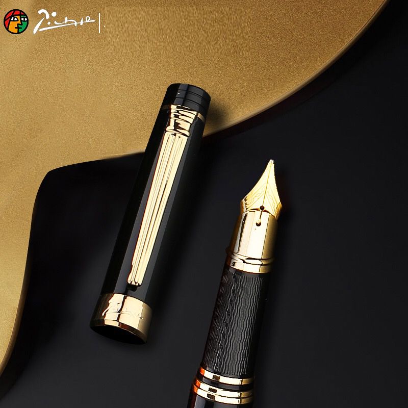 Pimio毕加索钢笔PS-917罗马情缘铱金笔墨水笔 套装礼品笔 礼盒两种可选 可定制钢笔