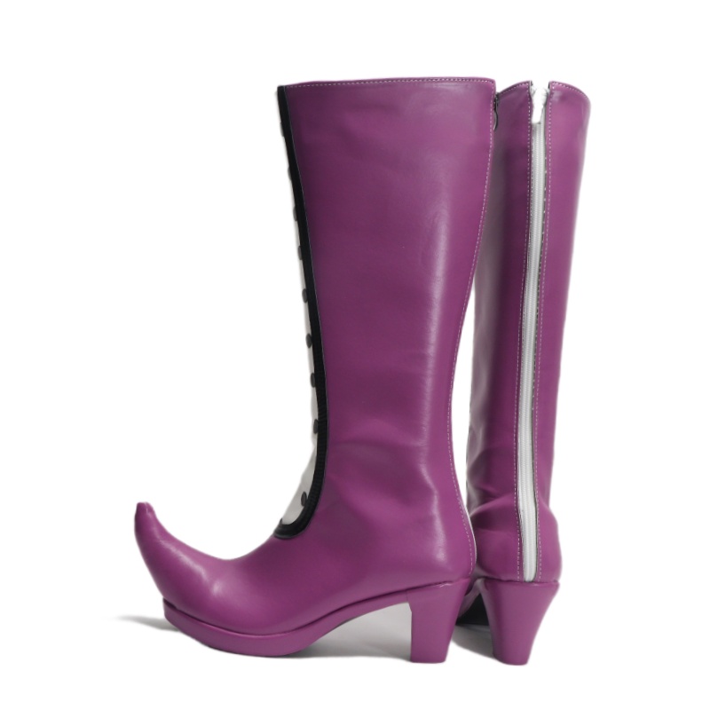 cosplay鞋子靴子小魔女Doremi魔法少女濑川音符cos鞋定制漫展高跟 - 图0