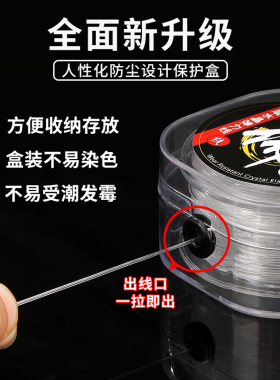 透明水晶手串绳弹力线文玩手串绳