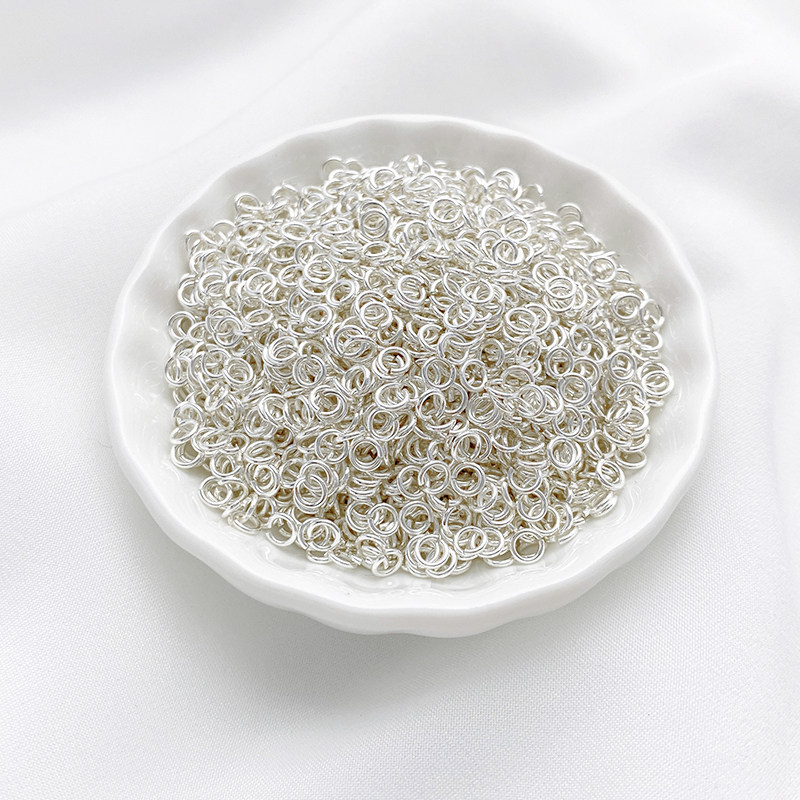 14K包金保色开口圈单圈O圈C圈连接环diy手链项链饰品配件100个/包,淘宝优惠券,粉丝福利购,淘宝优惠卷