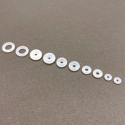 透明硅胶垫片垫圈diy手链项链材料珍珠珠宝水晶串珠抗磨隔片隔垫 - 图1