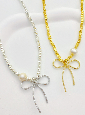 14K包金批花管蝴蝶结挂件diy挂件