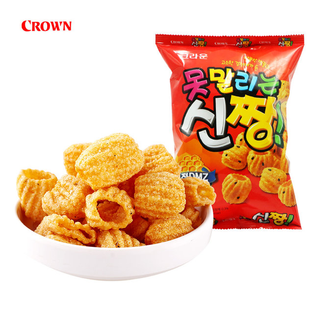 Kerian sesame crispy Korean puffed snack food