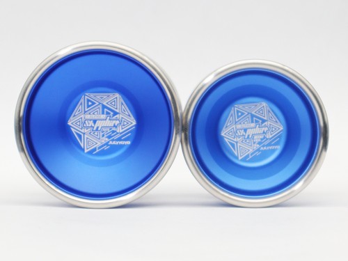 悠悠球 始源蓝宝石 迷你版 7075镶环 高级小尺寸竞技比赛专用yoyo - 图1