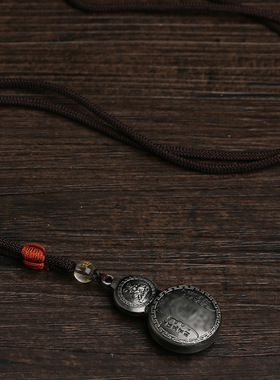 十年老店 专柜合金葫芦吊坠 装饰品项链挂件 中间可转动 精美礼盒