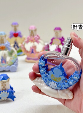 正品】公主香水化妆品套装安全无毒淡香香水女孩生日礼物玩具礼盒