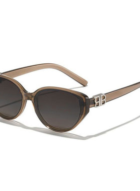 2025新款猫眼墨镜防紫外线太阳镜网红时尚不挑脸型显脸小太阳眼镜