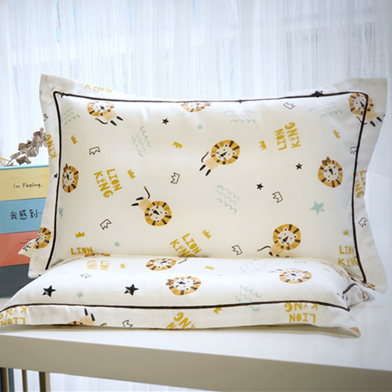 新款儿童纱布全棉吸汗透气枕芯套幼儿园宝宝小号30X50乳胶枕套,淘宝优惠券,粉丝福利购,淘宝优惠卷