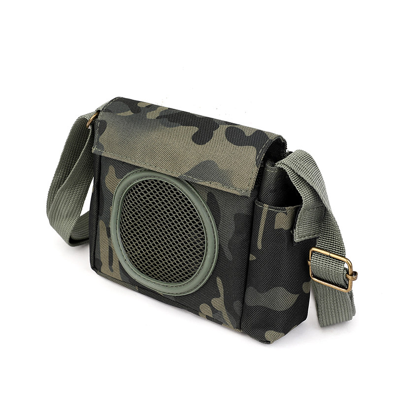 蓝牙音响专用袋单肩斜挎小包户外播放扩音器收音机收纳包黑色,淘宝优惠券,粉丝福利购,淘宝优惠卷